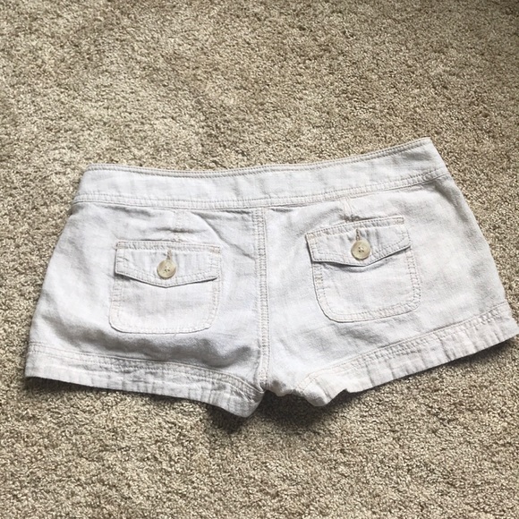 Express Linen Shorts Size 2 - Picture 3 of 5